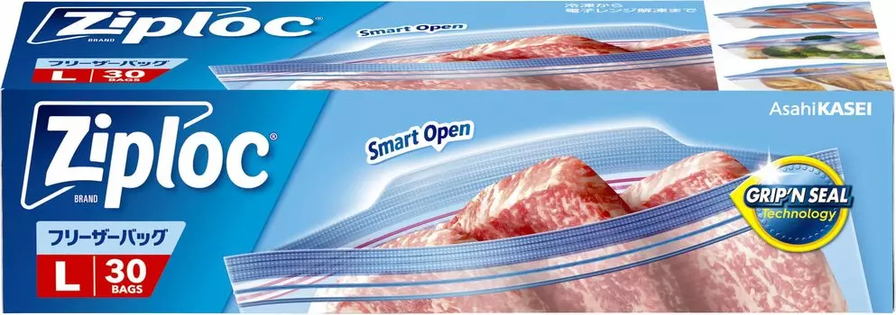 Пакет для заморозки Ziploc L x 30 штук