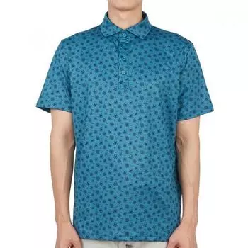 Zipore Golfwear Men S Collar ShorT Sleeve T ShirT g4mS23k060a pTrl L