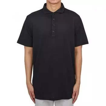 Zipore Golfwear Men S Collar ShorT Sleeve T ShirT Gmp000025 Onyx L