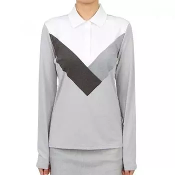 Zipore Golfwear Women Collar Long Sleeve T shirT G4ls23k620 Lhgr XS