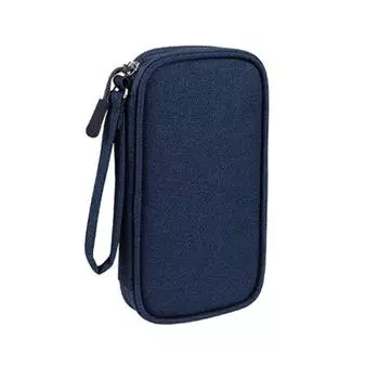 Zipper Bag Protection Electronic Storage Bag Cables Wires Bag Cable Organizer Bag Data Cable Case
