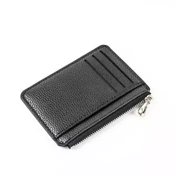 Zipper Card Bag Large Capacity Ultra-thin Simple Multi-card Change Bag