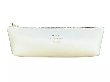 Zipper pencil case white (classic) [GP073] белый