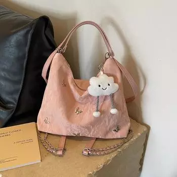 Сумки на плечо из ПУ на молнии новые однотонные рюкзаки женские сумки внутреннее отделение строчка сумки через плечо