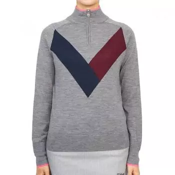 Zippor Golfwear Женская S Полумолния Трикотаж g4lf22S06a Hgr M