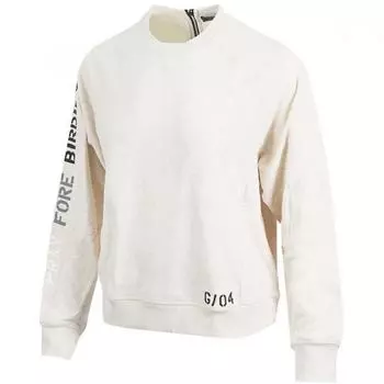 Zippor Women S Prey For Buddy French Terry Crewneck Pullover G4LF23K921STNH/XS