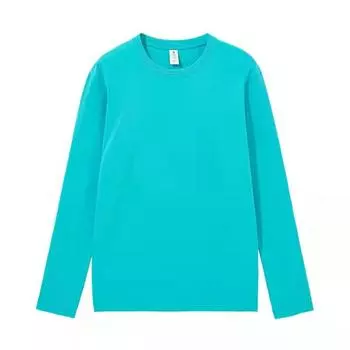 ZIRUNKING 2021, летние и осенние свободные повседневные топы унисекс с длинными рукавами, футболки из 100% хлопка, однотонные разноцветные уличные футболки с длинными рукавами ZK2110 M