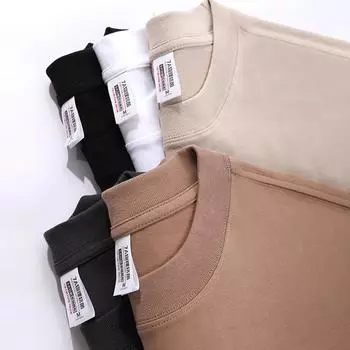 Zirunking Футболки унисекс, топы, футболки, однотонные топы, 100% хлопок, длинный рукав, уличная одежда, мягкие повседневные футболки, футболки с круглым вырезом SHUMIAN