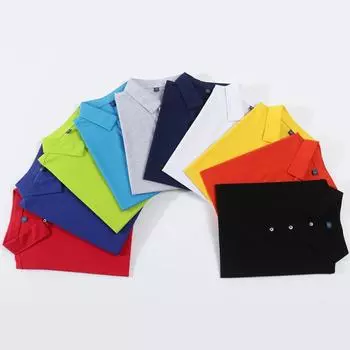 ZIRUNKING летние красочные модные футболки-поло мужские и женские футболки с короткими рукавами командные рабочие футболки футболка топы одежда поло M