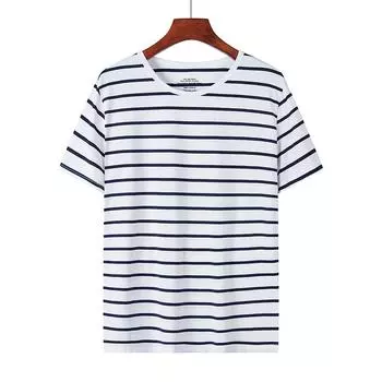 ZIRUNKING, новинка 2021 года, мужские полосатые повседневные футболки с круглым вырезом и короткими рукавами, мужские уличные футболки, осенне-весенние хлопковые футболки, топы TIAOGE M