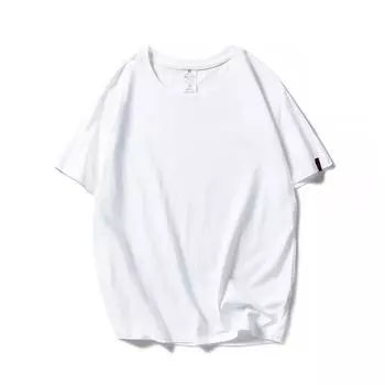 ZIRUNKING женские черно-белые футболки женские однотонные хлопковые футболки с короткими рукавами женские летние топы для женщин ZK2102 S чёрный