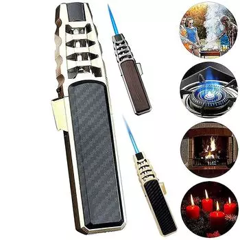 Ziyizu Кухня Бытовая барбекю Выпечка Зажигание Спрей Сварочная Зажигалка Турбинная горелка чёрный