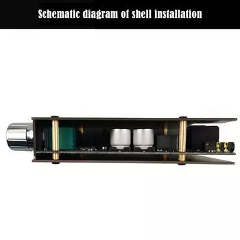 ZK-1002T Bluetooth-совместимый усилитель HIFI 2.0 канала 100Wx2 Аудиоплата