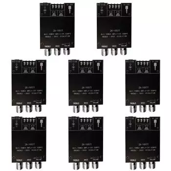 ZK-1002T Bluetooth-совместимый усилитель HIFI 2.0 канала 100Wx2 Аудиоплата
