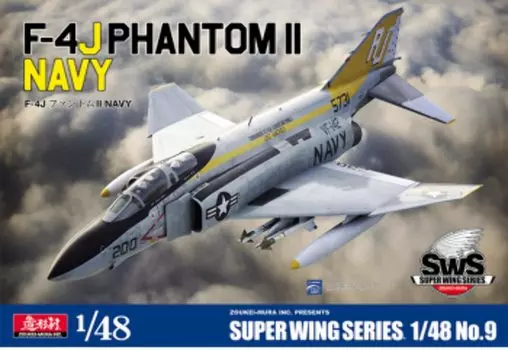 ZKMK28907 Сборка Phantom II 148 Zoukei-mura F-4J Navy [Модельный комплект]
