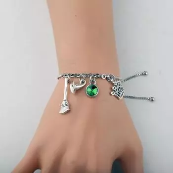 Зло вдохновение музыкальный подарок злой браслет с подвесками персонализированный универсальный браслет регулируемый браслет One Size белый