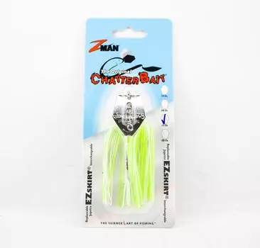 Zman Chatterbait 1/2 унции Таблица тонущих приманок, белый (0164)
