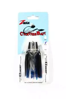 Zman Chatterbait 3/8 oz Тонущая Приманка Черный Синий (0119)