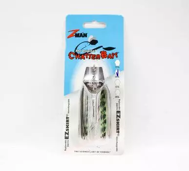 Zman Chatterbait 3/8 унции Тонущая приманка Greenback Shad (4035)