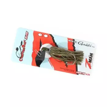 Zman Chatterbait Elite 3/8 унции Тонущая приманка Зеленая тыква (1485)