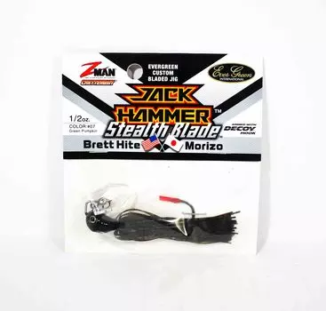 Zman Chatterbait Jackhammer Stealthblade 1/2 унции Зеленая тыква (4530)