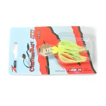 Zman Chatterbait Mini 1/4 унции Тонущая приманка Шартрез (0235)