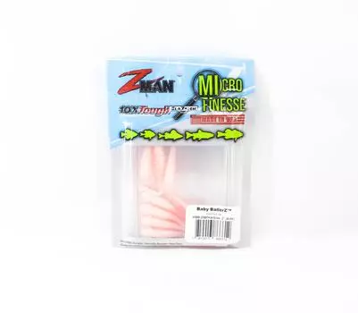 Zman Soft Lure Baby BallerZ 2 дюйма, 8 шт. в упаковке, кокосовый лед (6612)