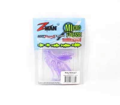 Zman Soft Lure Baby BallerZ 2 дюйма 8 шт. в упаковке Dark N Stormy (6629)