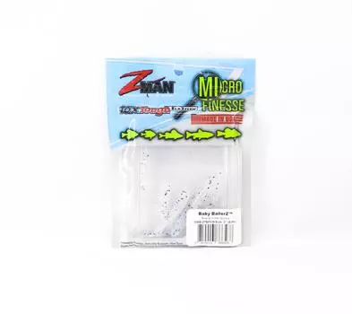 Zman Soft Lure Baby BallerZ 2 дюйма, 8 шт. в упаковке, синие мерцающие блестки (6568)