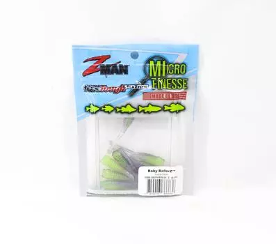 Zman Soft Lure Baby BallerZ 2 дюйма 8 шт. Purple Death (6636)