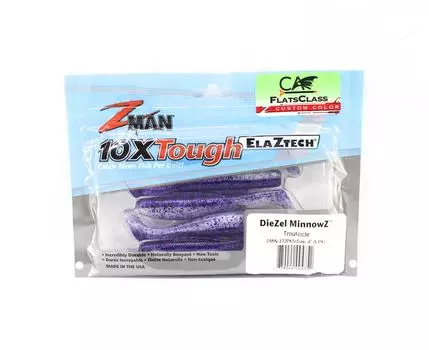 Zman Soft Lure Diezel MinnowZ 4 дюйма, 5 удочек в упаковке (4752)
