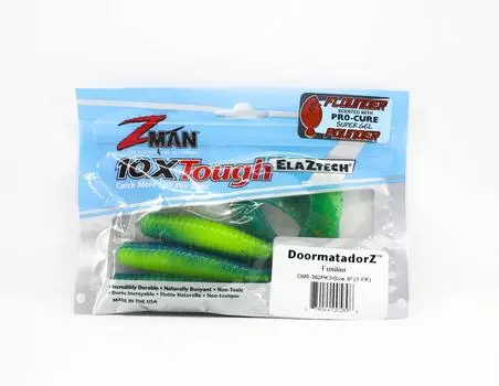 Zman Soft Lure DoormatadorZ 6 дюймов, 3 штуки в упаковке Fusilier (5896)