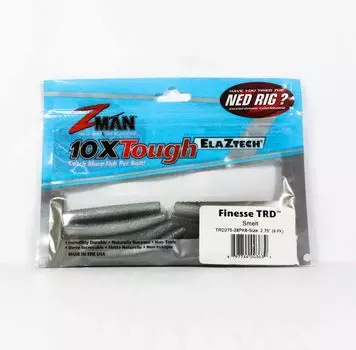 Zman Soft Lure Finesse TRD 2,75 дюйма, 8 шт. в упаковке, корюшка (3639)