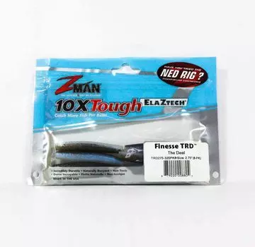 Zman Soft Lure Finesse TRD 2,75 дюйма, 8 шт. в упаковке (8804)