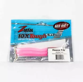 Zman Soft Lure Finesse TRD 2,75 дюйма, 8 шт. в упаковке, жевательная резинка (1843)