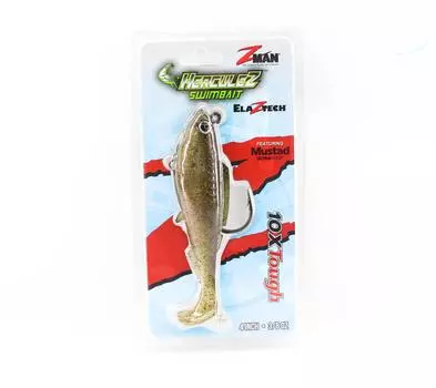 Zman Soft Lure Herculez Swimbait 4 дюйма Houdini (3625)