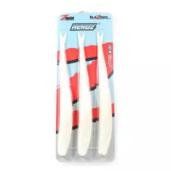 Zman Soft Lure HeroZ 10 дюймов 3 шт. в упаковке Pearl (8163)