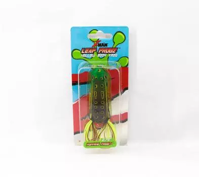 Zman Soft Lure Leap FrogZ Popping Frog 2,75-дюймовая лягушка старой школы (5626)