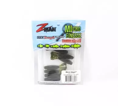 Zman Soft Lure Micro Goat 1,75 дюйма, 8 шт. в упаковке, зеленая тыква (6476)