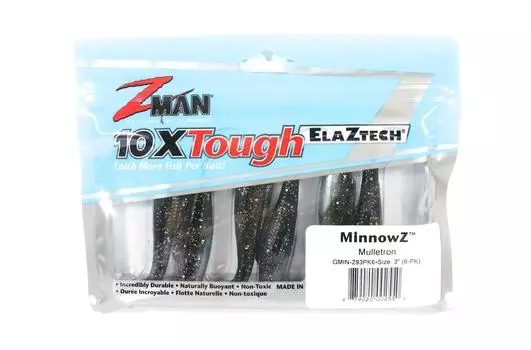 Zman Soft Lure MinnowZ 3 Inch 6 в упаковке Mulletron (2550)