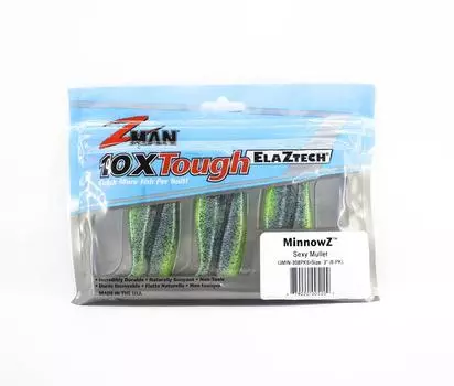 Zman Soft Lure MinnowZ 3 Inch 6/Pack Sexy Mullet (5209)