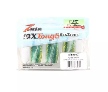 Zman Soft Lure MinnowZ 3 Inch 6/Pack Gitter Готово (4714)