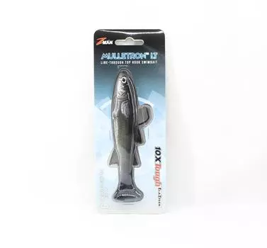 Zman Soft Lure Mulletron LT Swimbait 6-дюймовая светящаяся кефаль (6407)