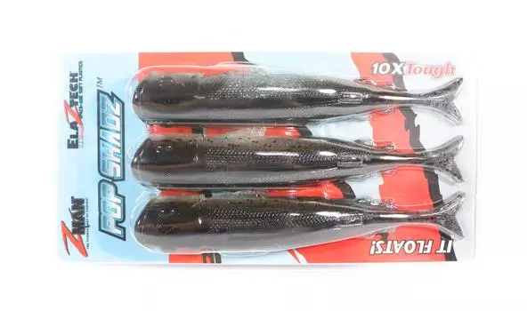 Zman Soft Lure Pop ShadZ 5 дюймов 3 шт. в упаковке Bad Shad (1538)
