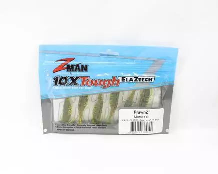 Zman Soft Lure PrawnZ 2,5 дюйма, 6 шт./упаковка моторного масла (5349)