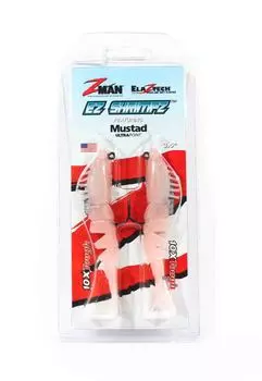 Zman Soft Lure Shrimpz Rigged 3.5 Inch 2/Pack Natural (2307)