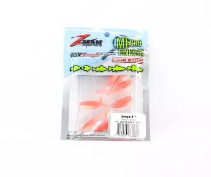 Zman Soft Lure StingerZ 2 дюйма, 8 шт. в упаковке, кокосовый лед (3888)