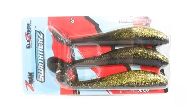 Zman Soft Lure SwimmerZ 6 дюймов 3 шт. в упаковке Gold Rush (4929)