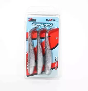 Zman Soft Lure SwimmerZ 6 Inch 3 шт. в упаковке Smoky Shad (4851)