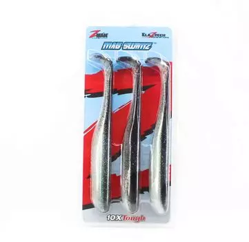Zman Soft Lure SwimmerZ 8 дюймов 3 шт. в упаковке Bad Shad (8064)